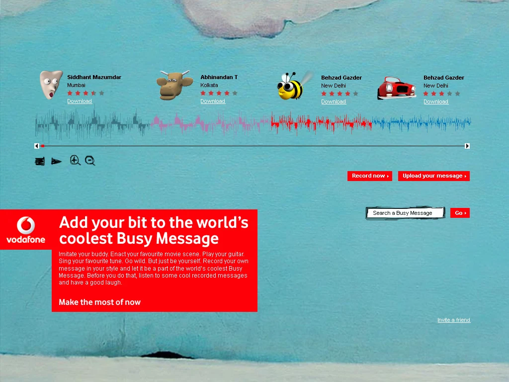 Messages and waveform